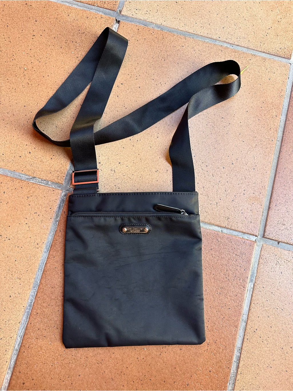 Black Crossbody Shoulder Bag  Gio Cellini